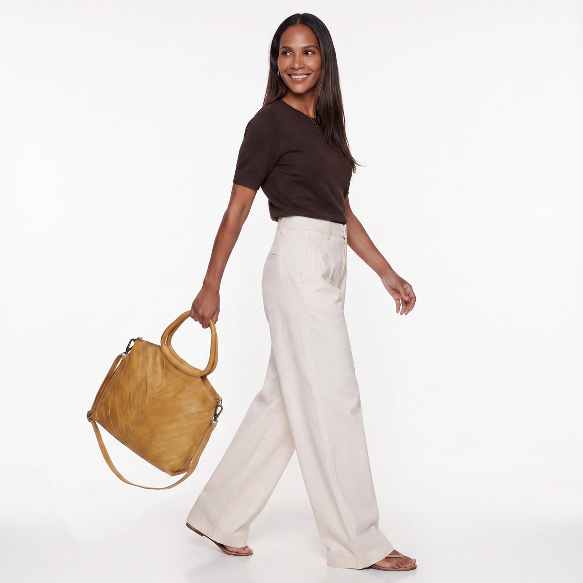 Dalton Leather Crossbody Bag