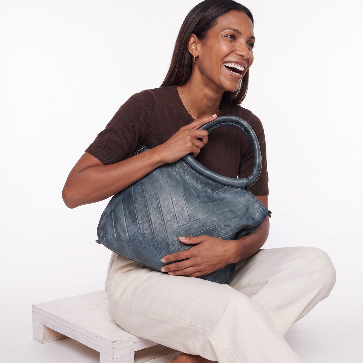 Dalton Leather Crossbody Bag