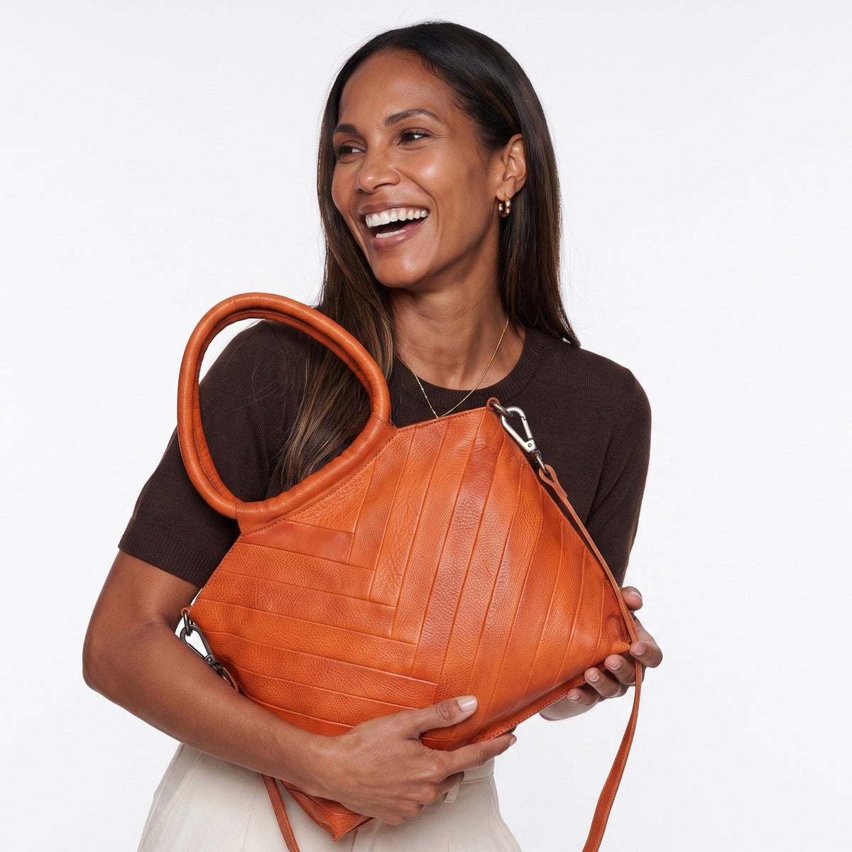 Dalton Leather Crossbody Bag