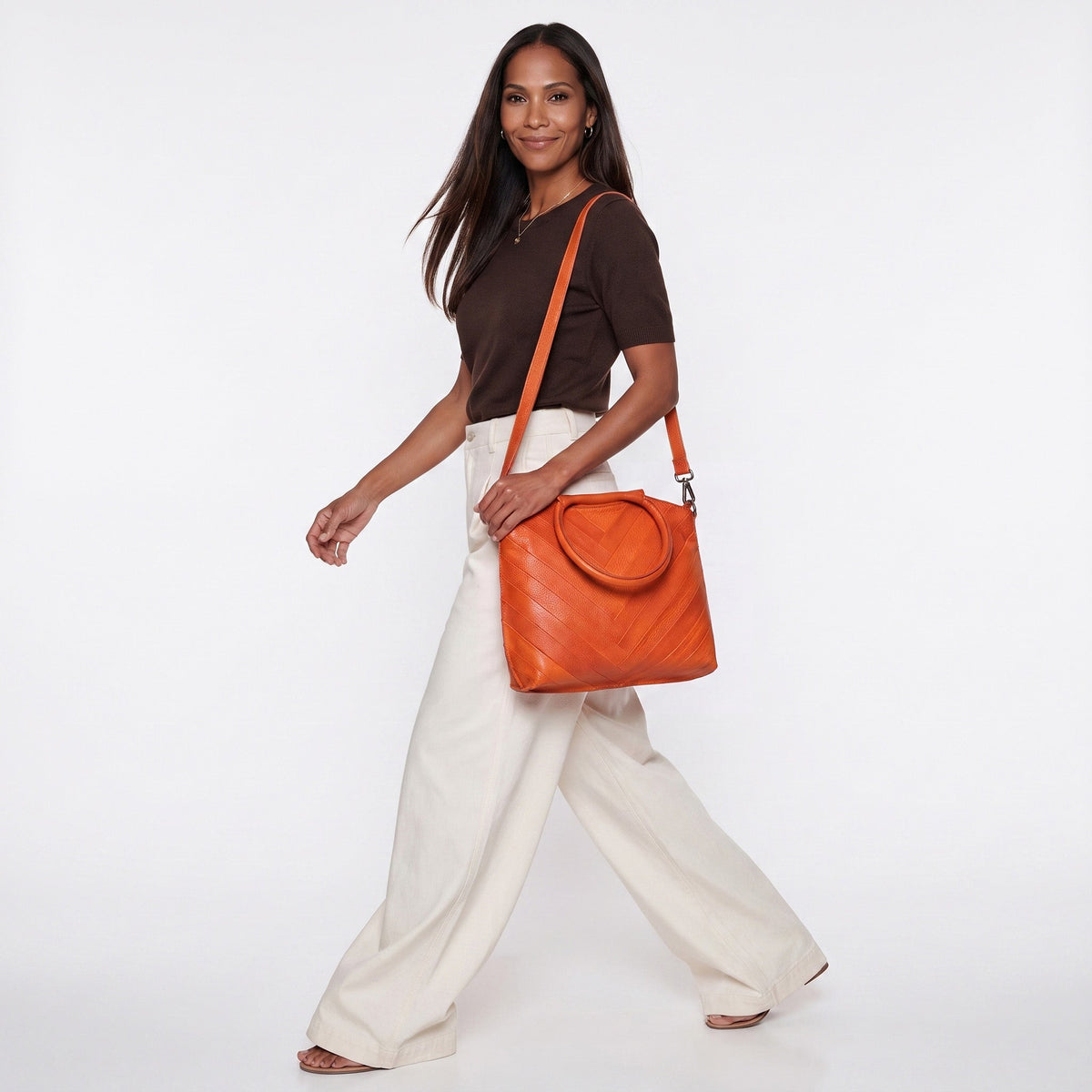 Dalton Leather Crossbody Bag