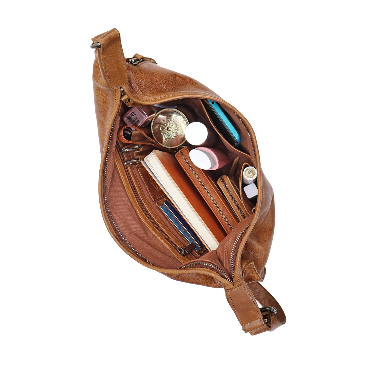 Jackson Leather Crossbody Bag