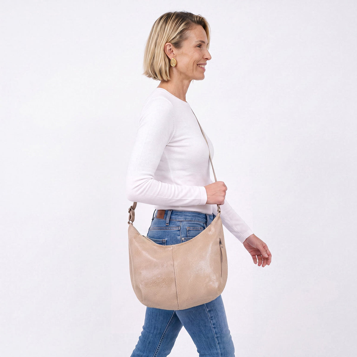 Jackson Leather Crossbody Bag