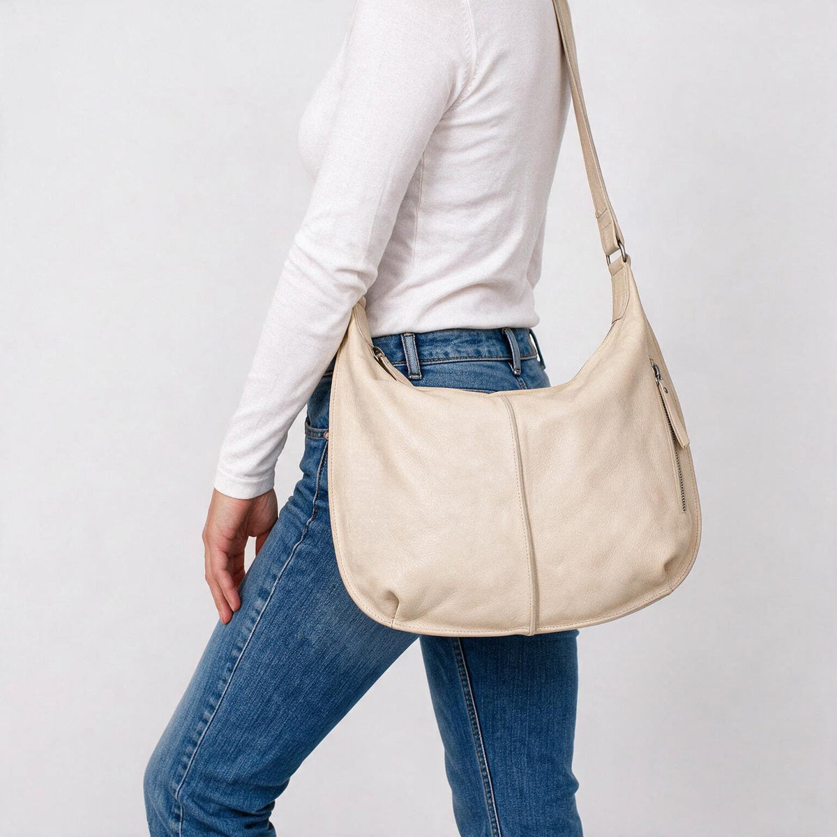 Jackson Leather Crossbody Bag