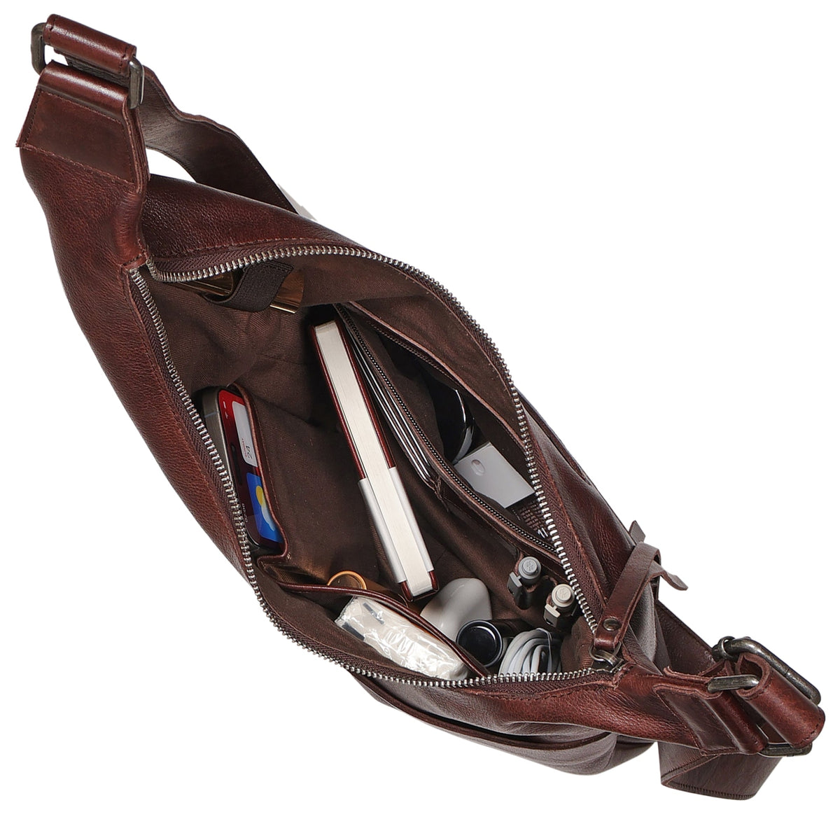 Alta Leather Crossbody Bag