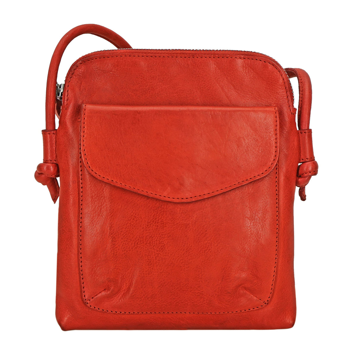 Ezra Leather Crossbody Bag