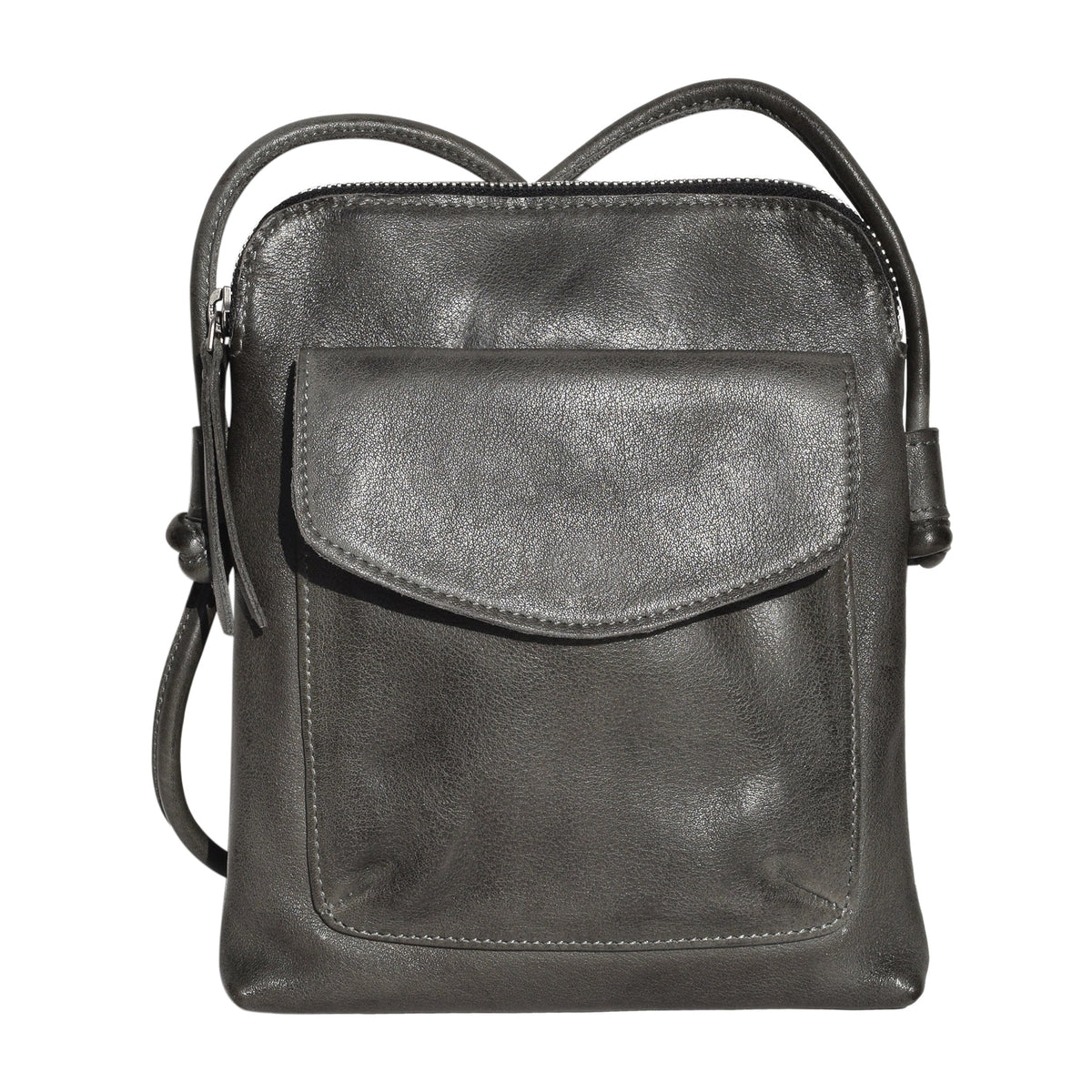 Ezra Leather Crossbody Bag