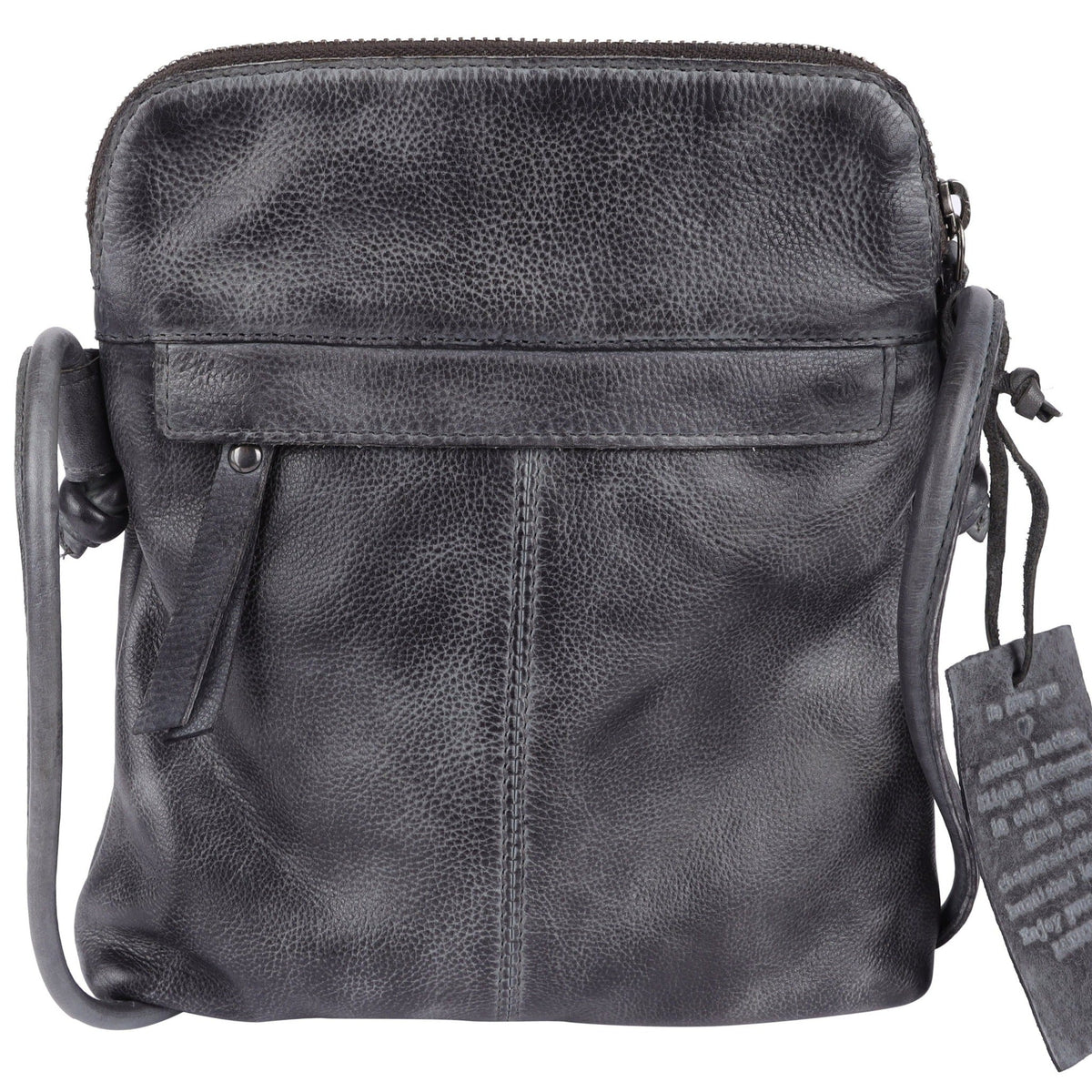 Ezra Leather Crossbody Bag