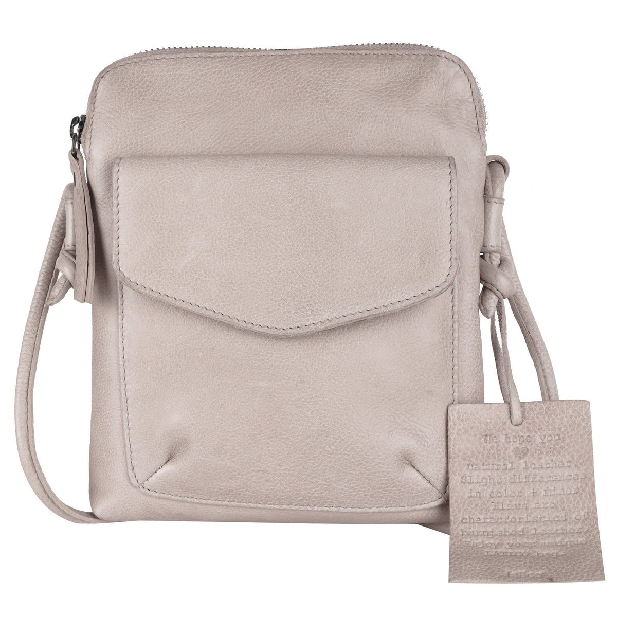 Ezra Leather Crossbody Bag