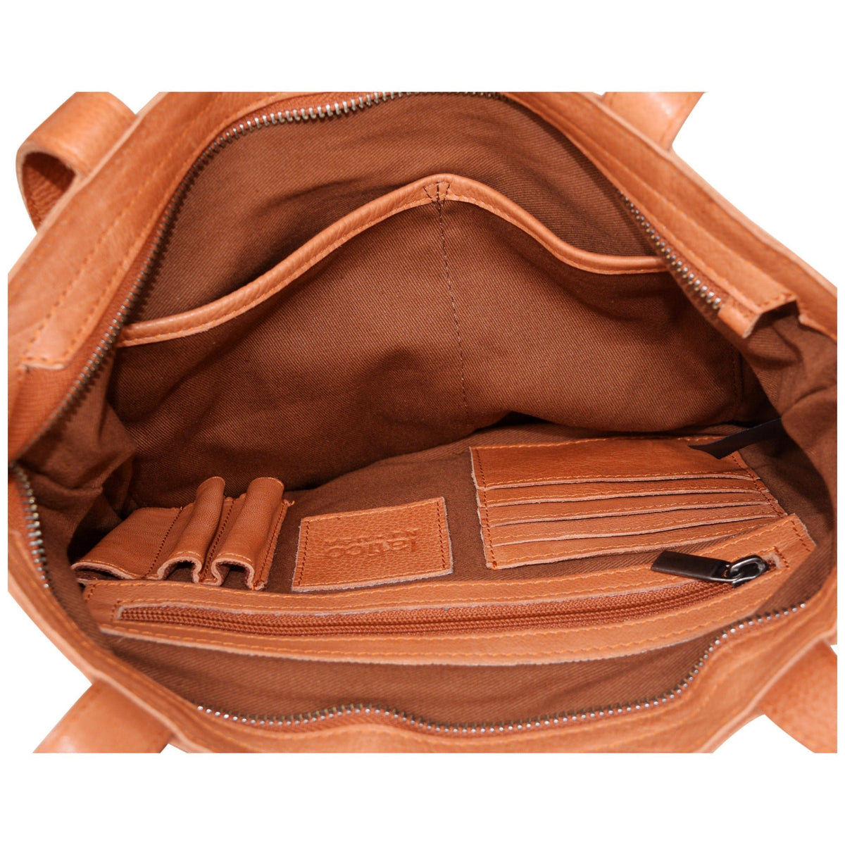 Leon Leather Tote Bag