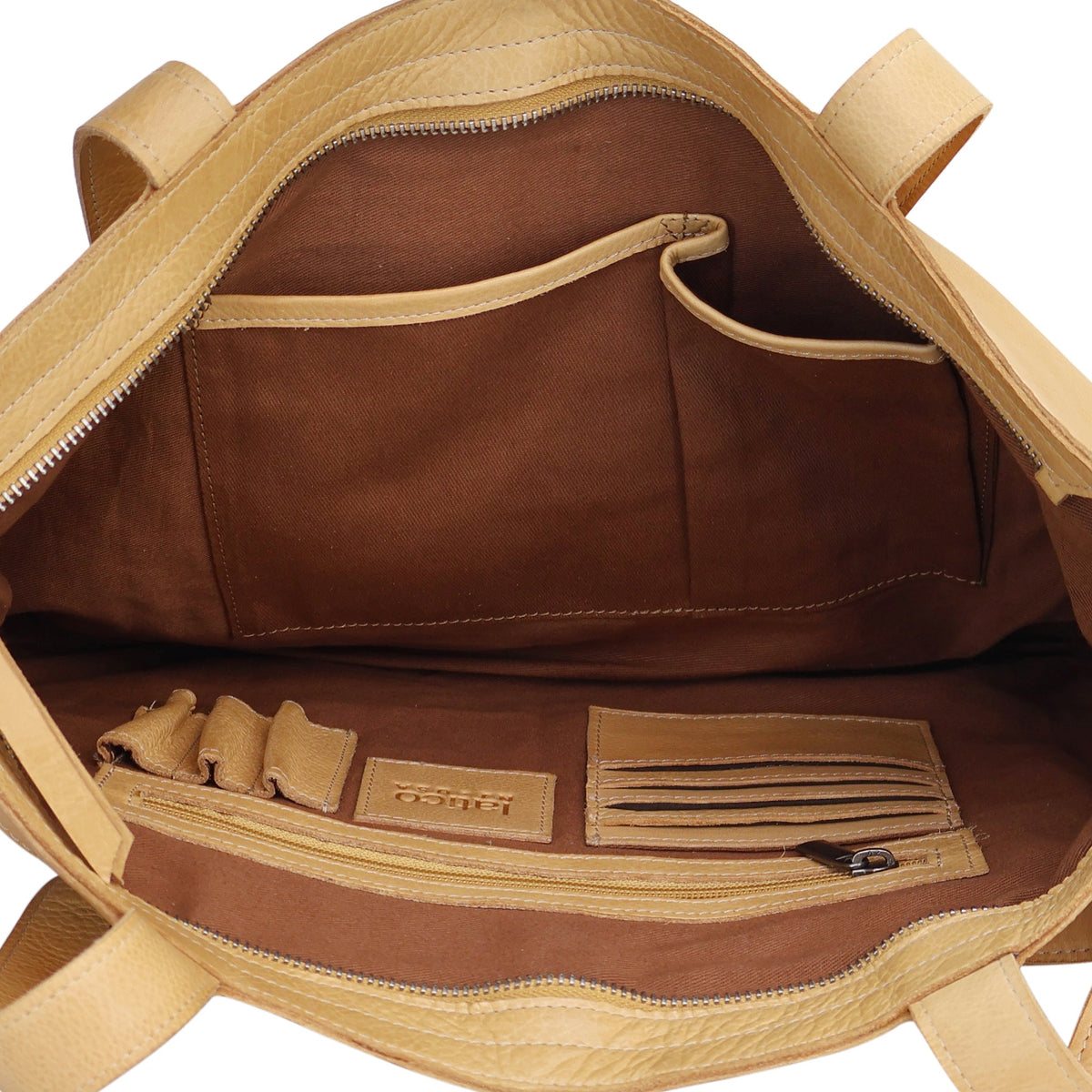 Noelle Leather Tote Bag