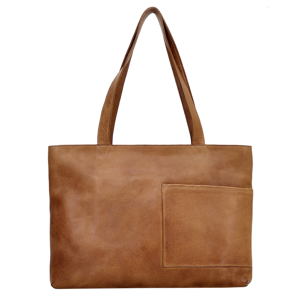 Noelle Leather Tote Bag