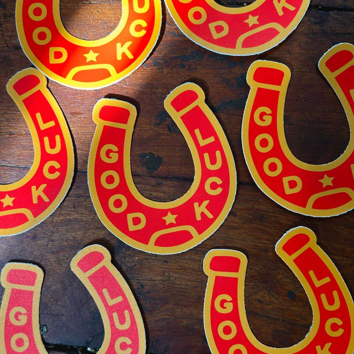 Sticker - Good Luck Horseshoe