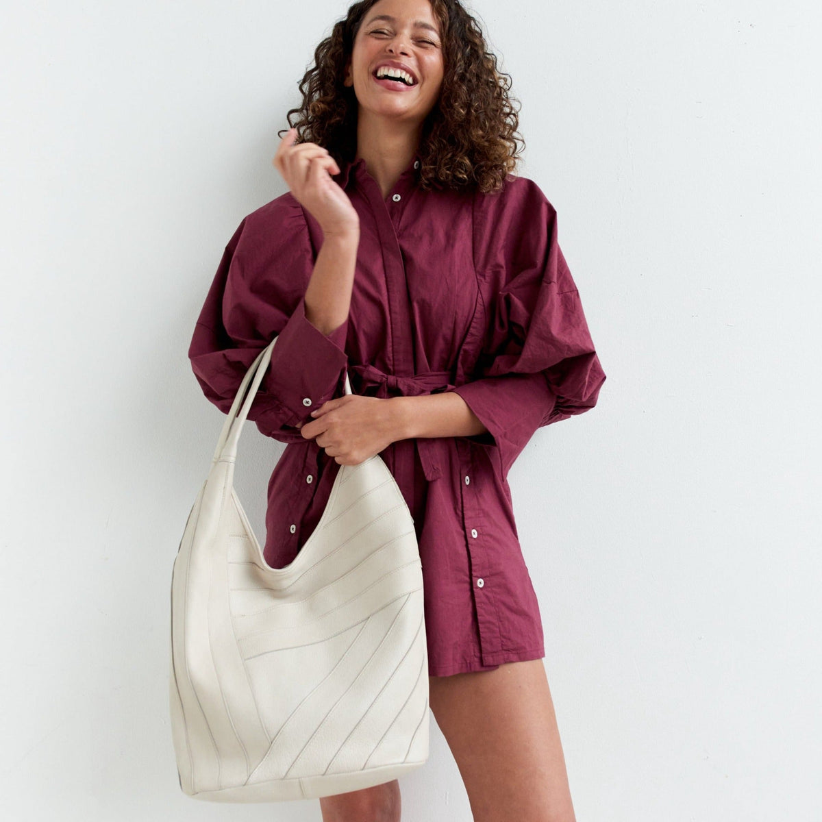 Kiki Leather Shoulder Bag