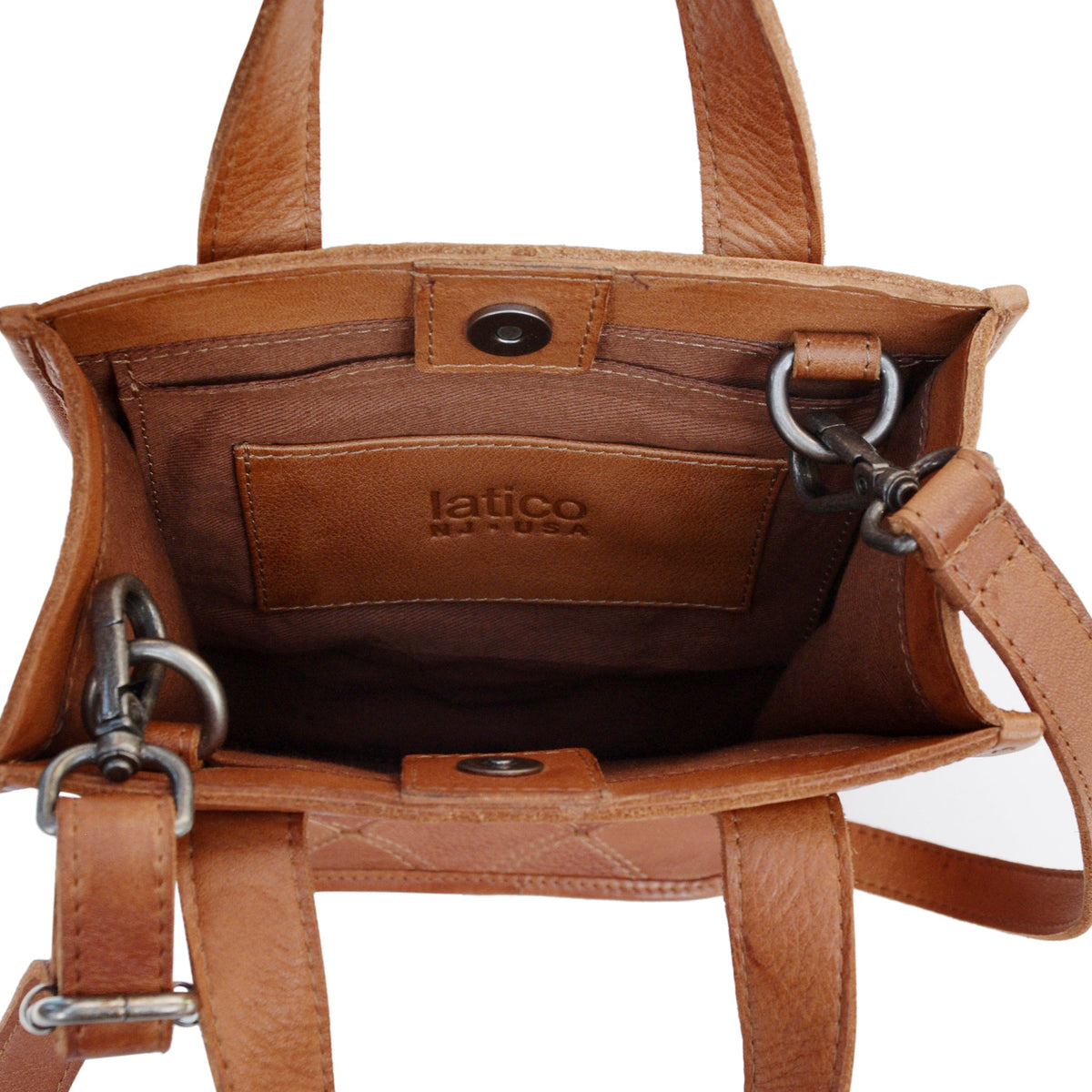 Milo Leather Crossbody Bag