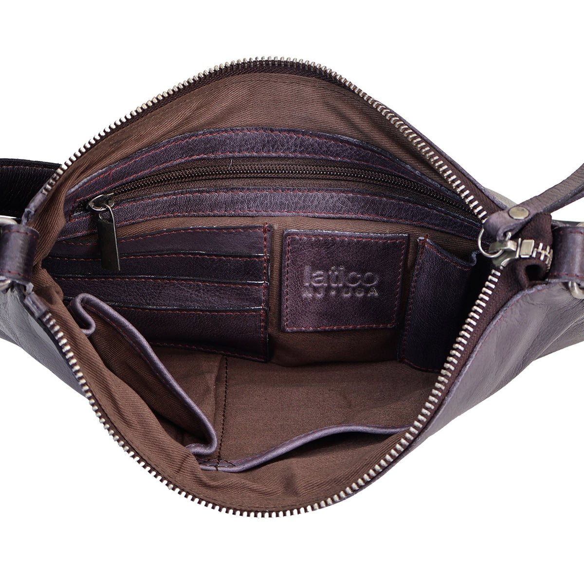 Stevie Leather Crossbody Bag