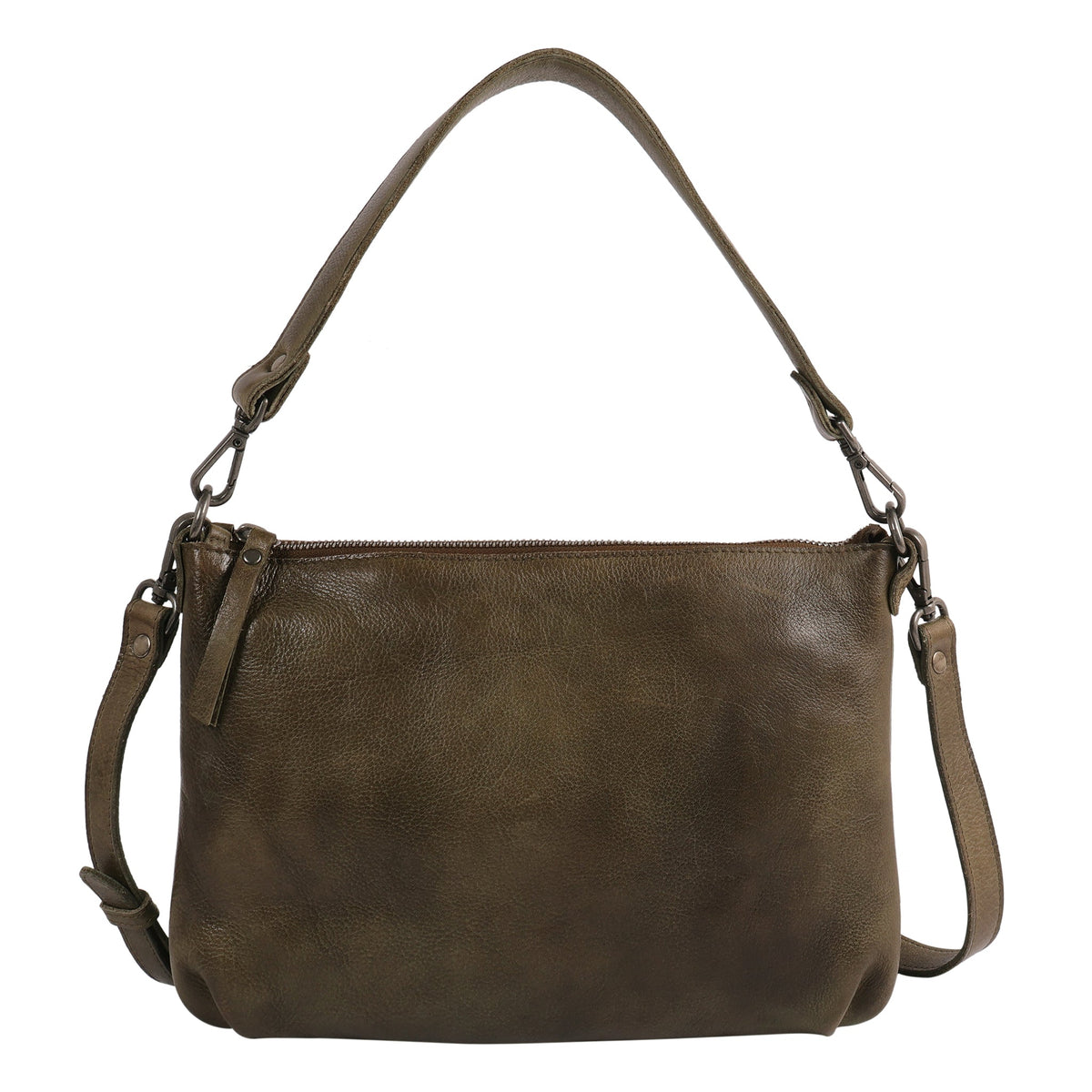 Stevie Leather Crossbody Bag