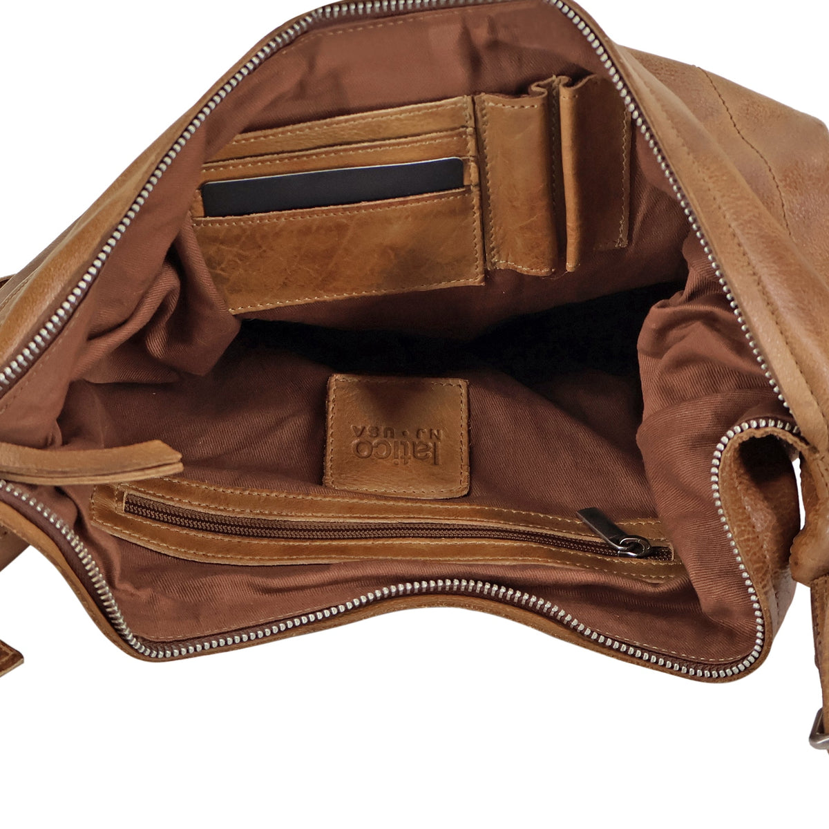 Boone Leather Sling Bag