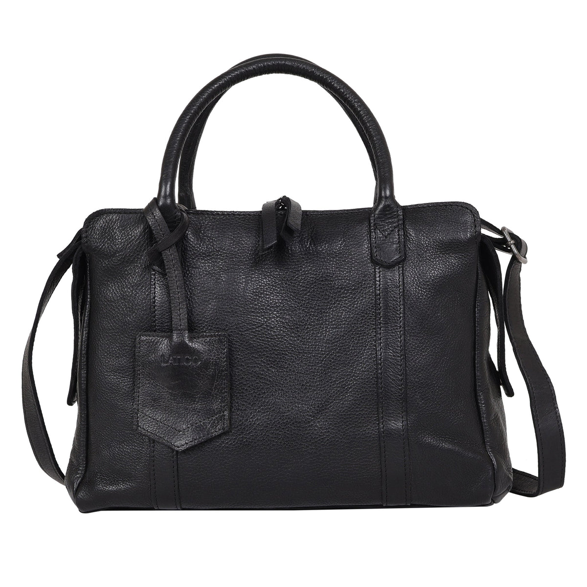 James Leather Crossbody Bag