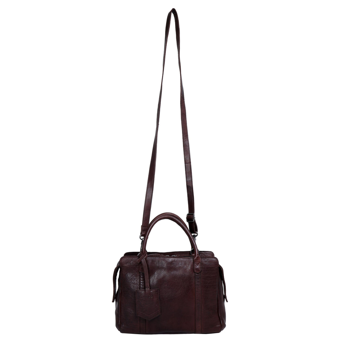 James Leather Crossbody Bag