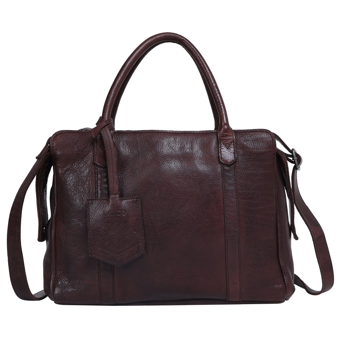 James Leather Crossbody Bag