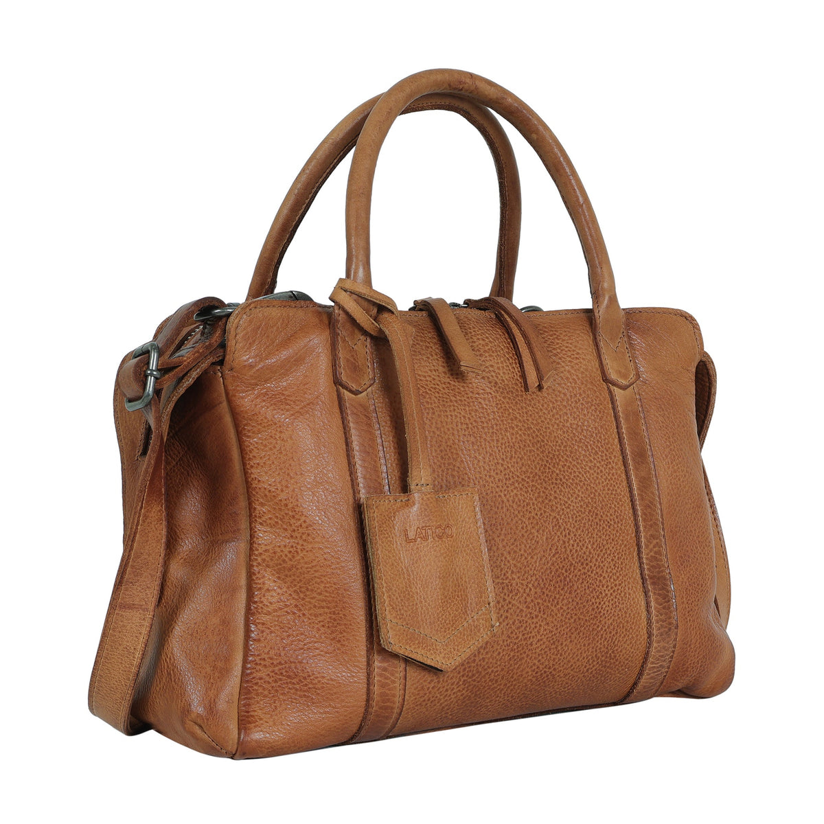 James Leather Crossbody Bag