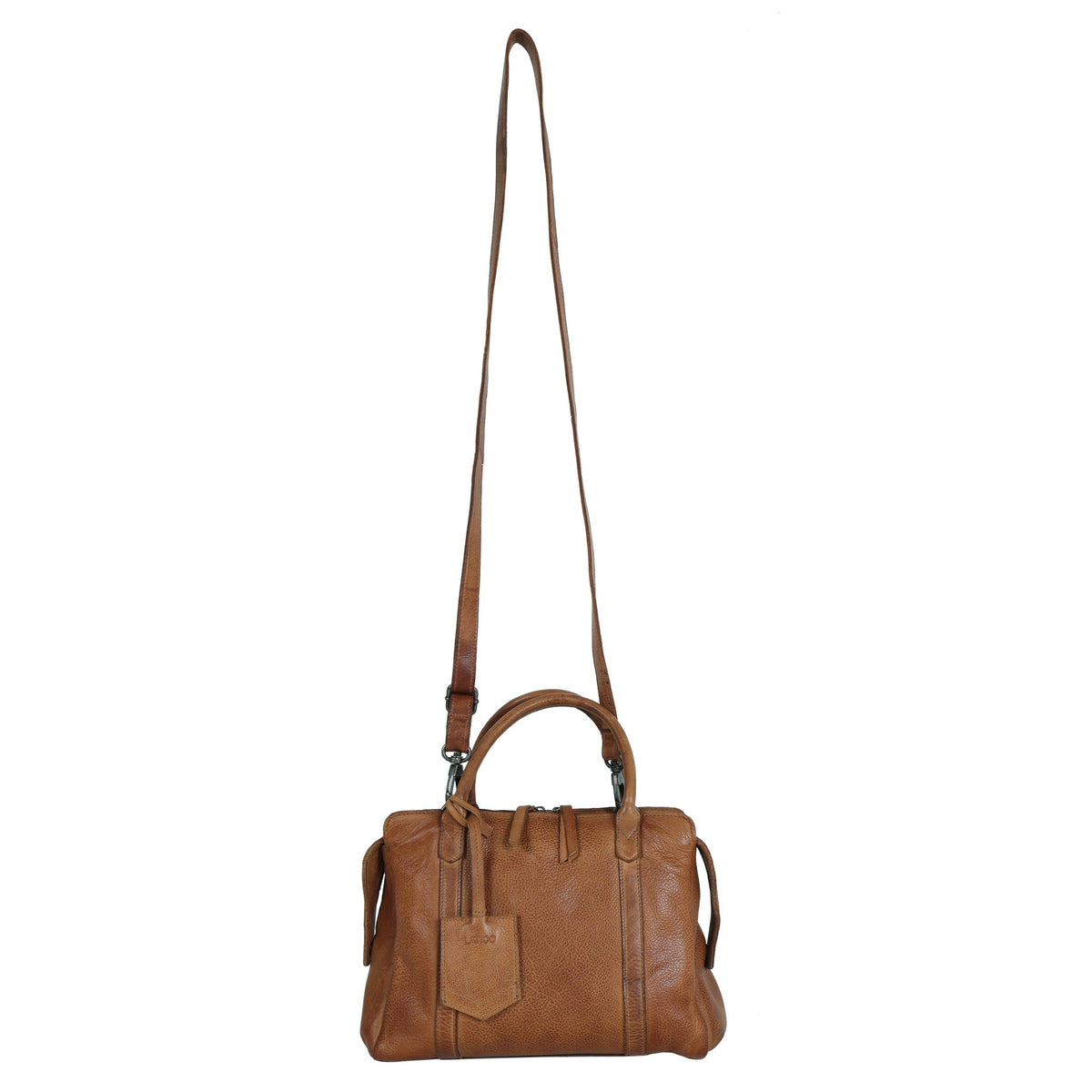 James Leather Crossbody Bag
