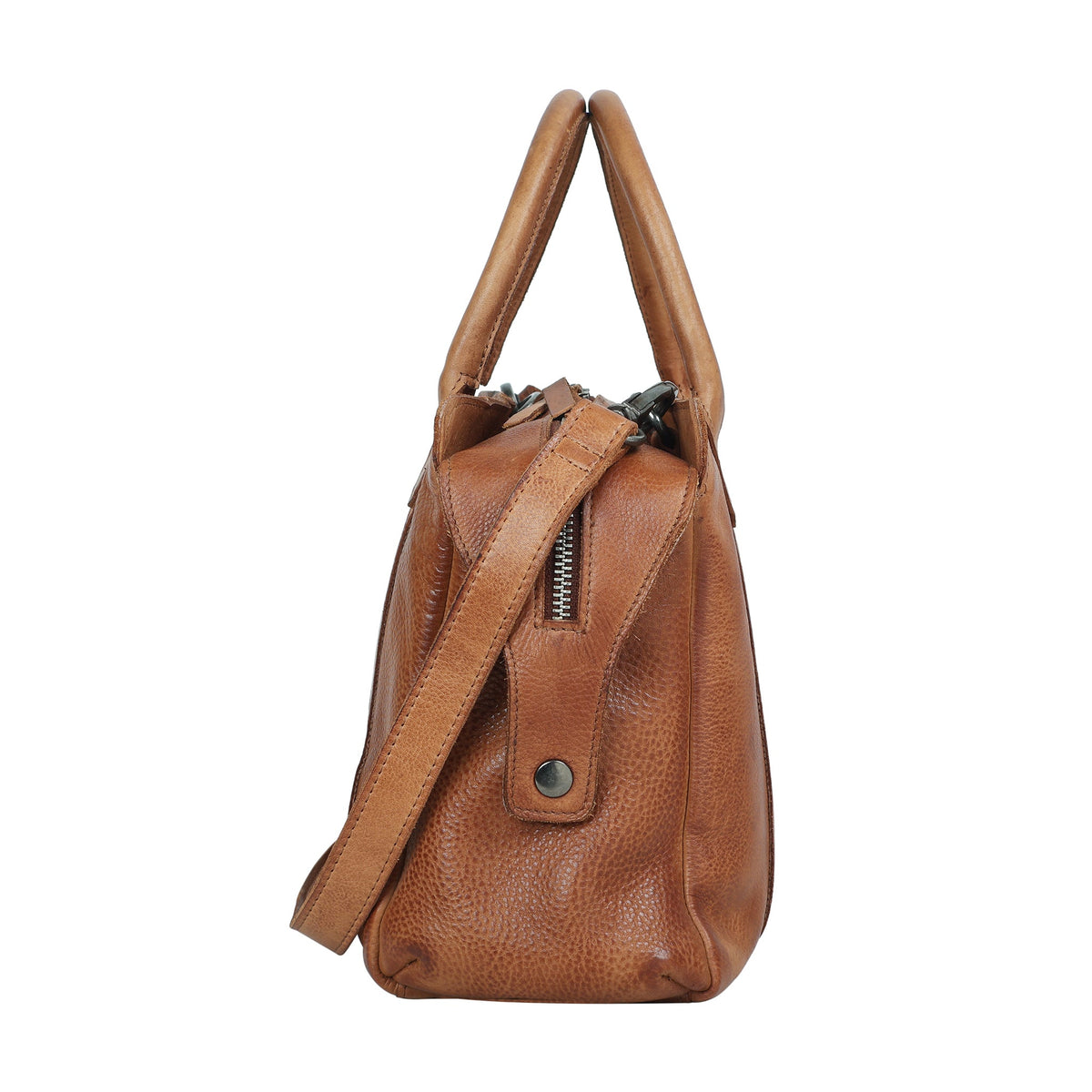 James Leather Crossbody Bag