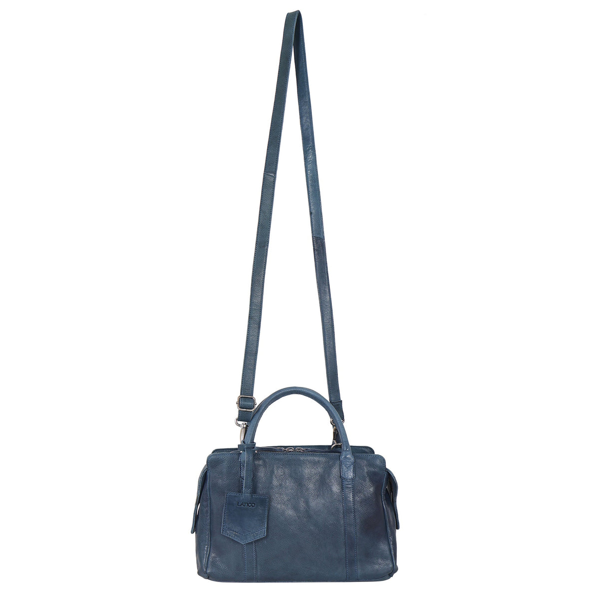 James Leather Crossbody Bag