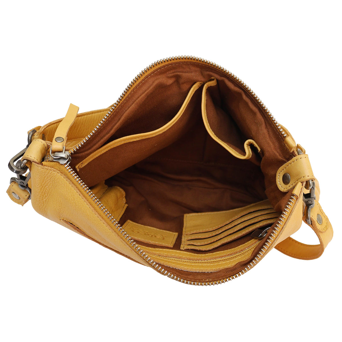Stevie Laser Leather Crossbody Bag