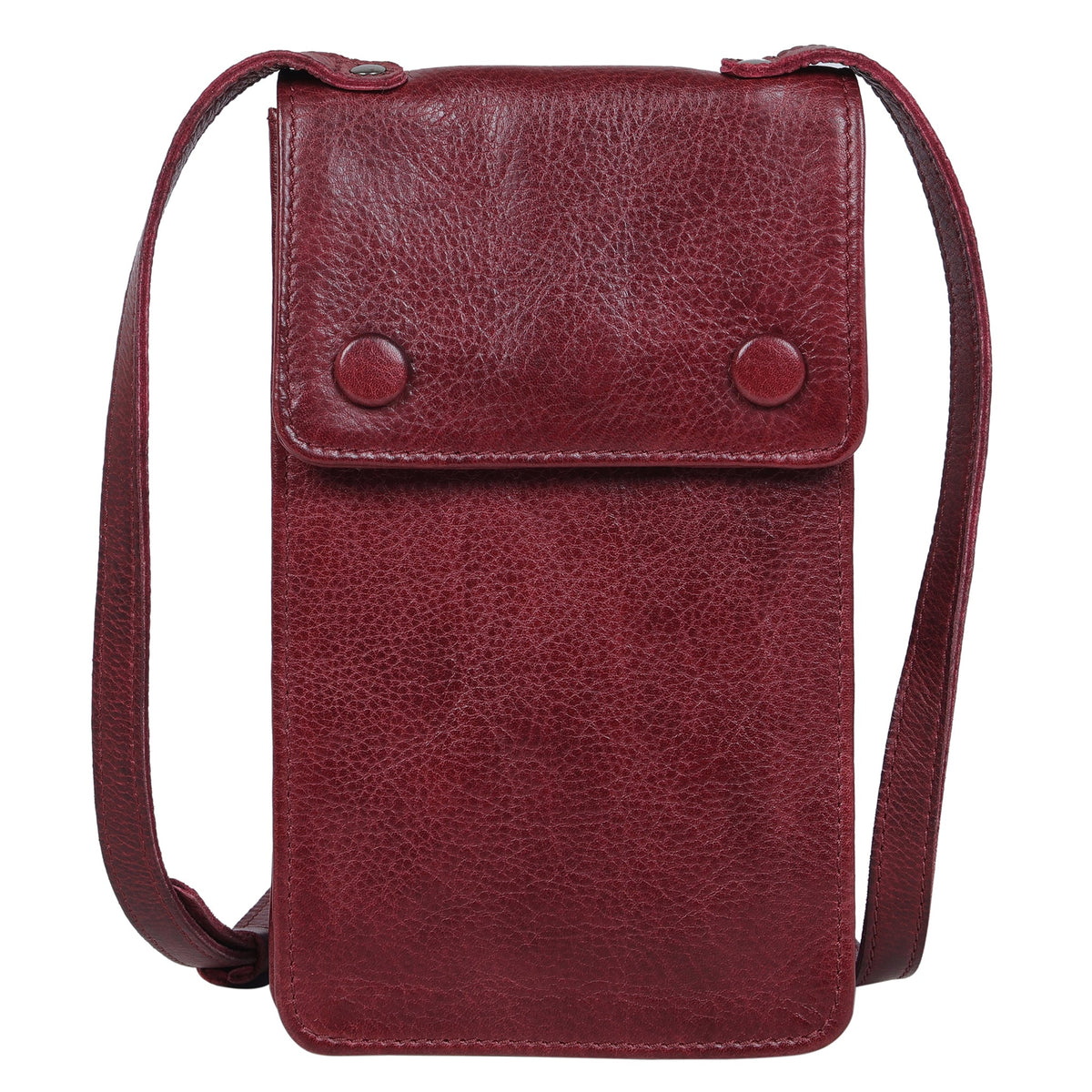 Halo Leather Crossbody