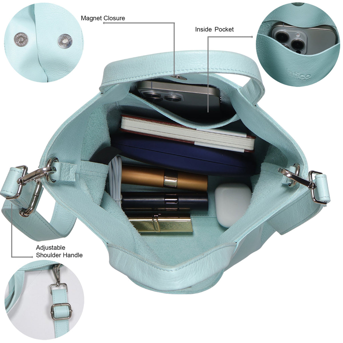 Fiona Leather Crossbody