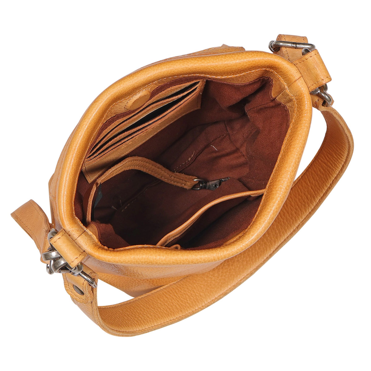 Fran Leather Crossbody