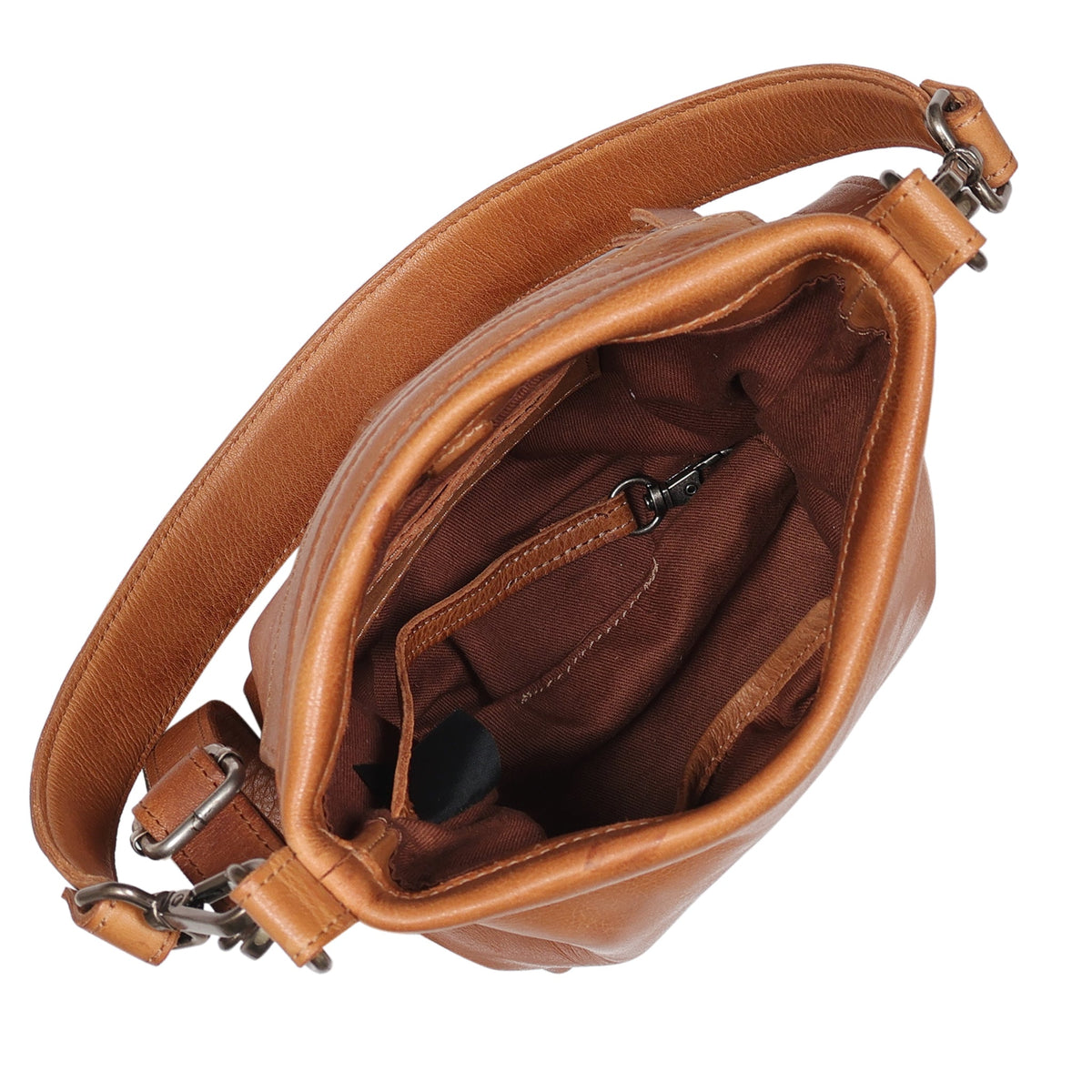 Fran Leather Crossbody