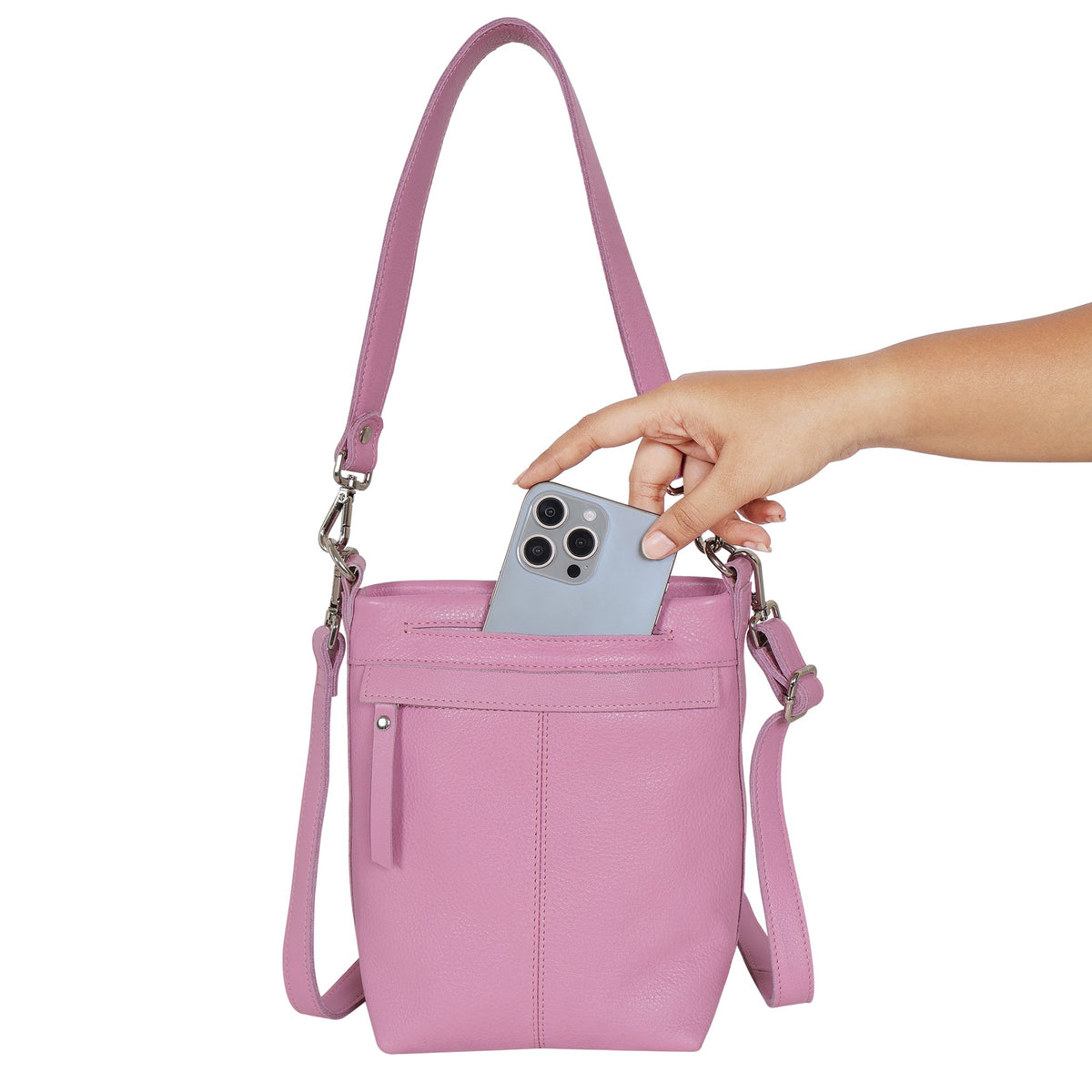 Fran Leather Crossbody