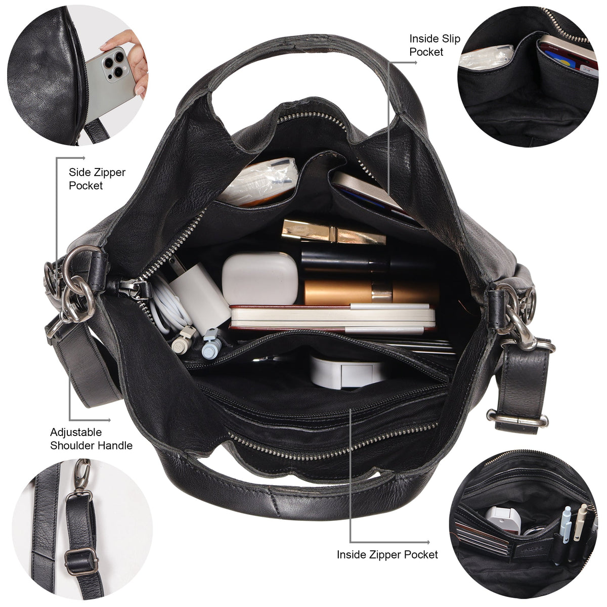 Darby Leather Crossbody Bag