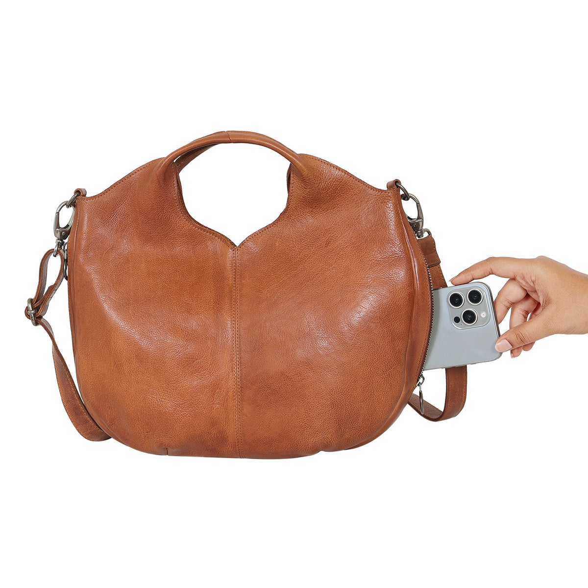 Darby Leather Crossbody Bag