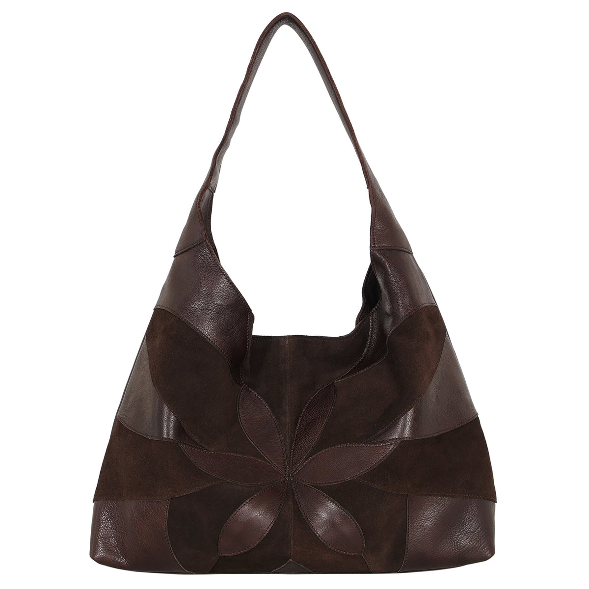 Petite Lindsey Suede Leather Shoulder Bag
