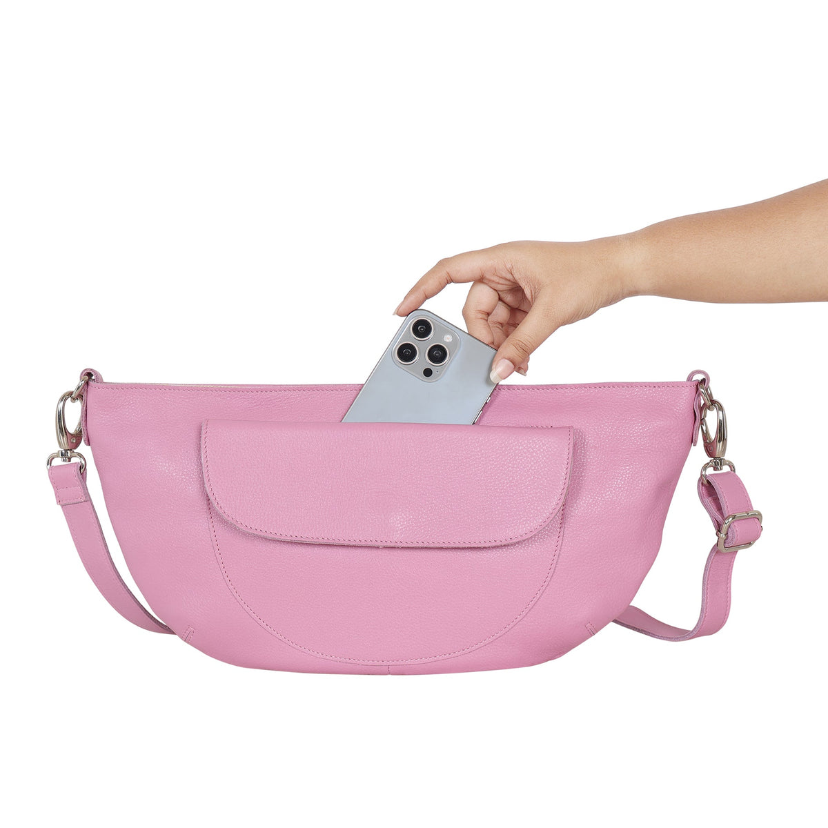 Coco Leather Sling Bag