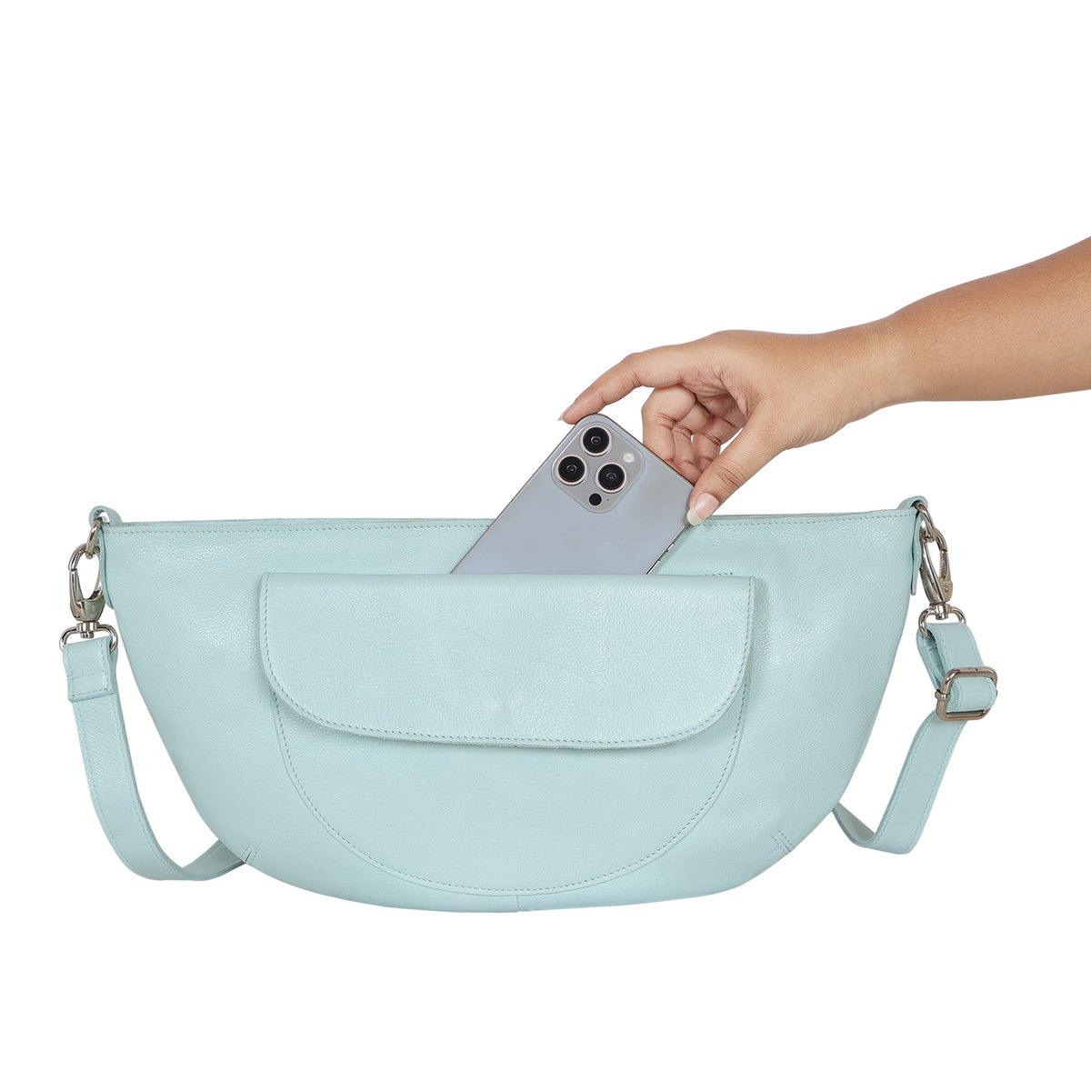 Coco Leather Sling Bag