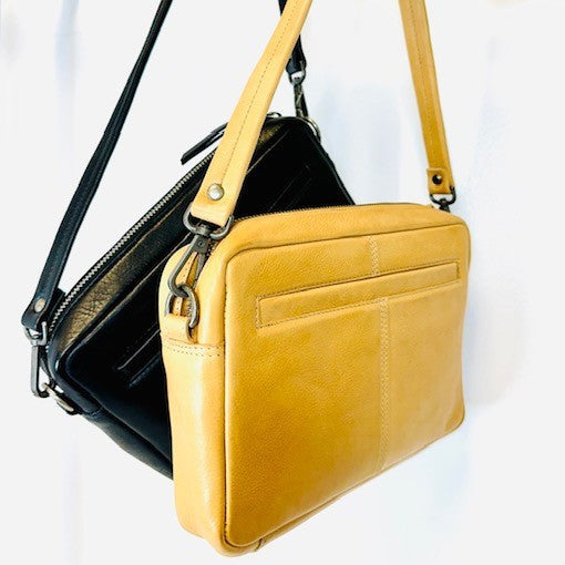 Draper Leather Crossbody Bag