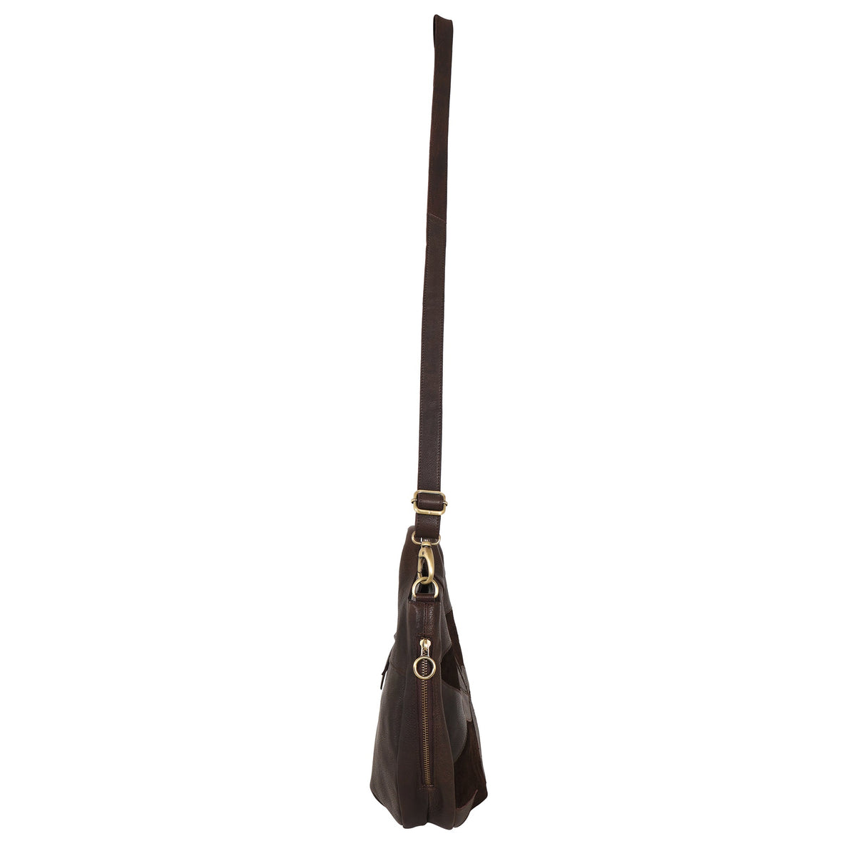 Darby Suede Leather Crossbody Bag