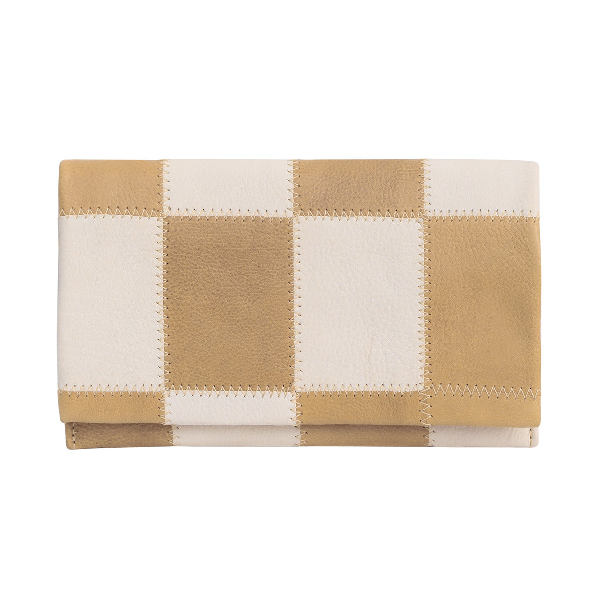 Patch Leather Wallet