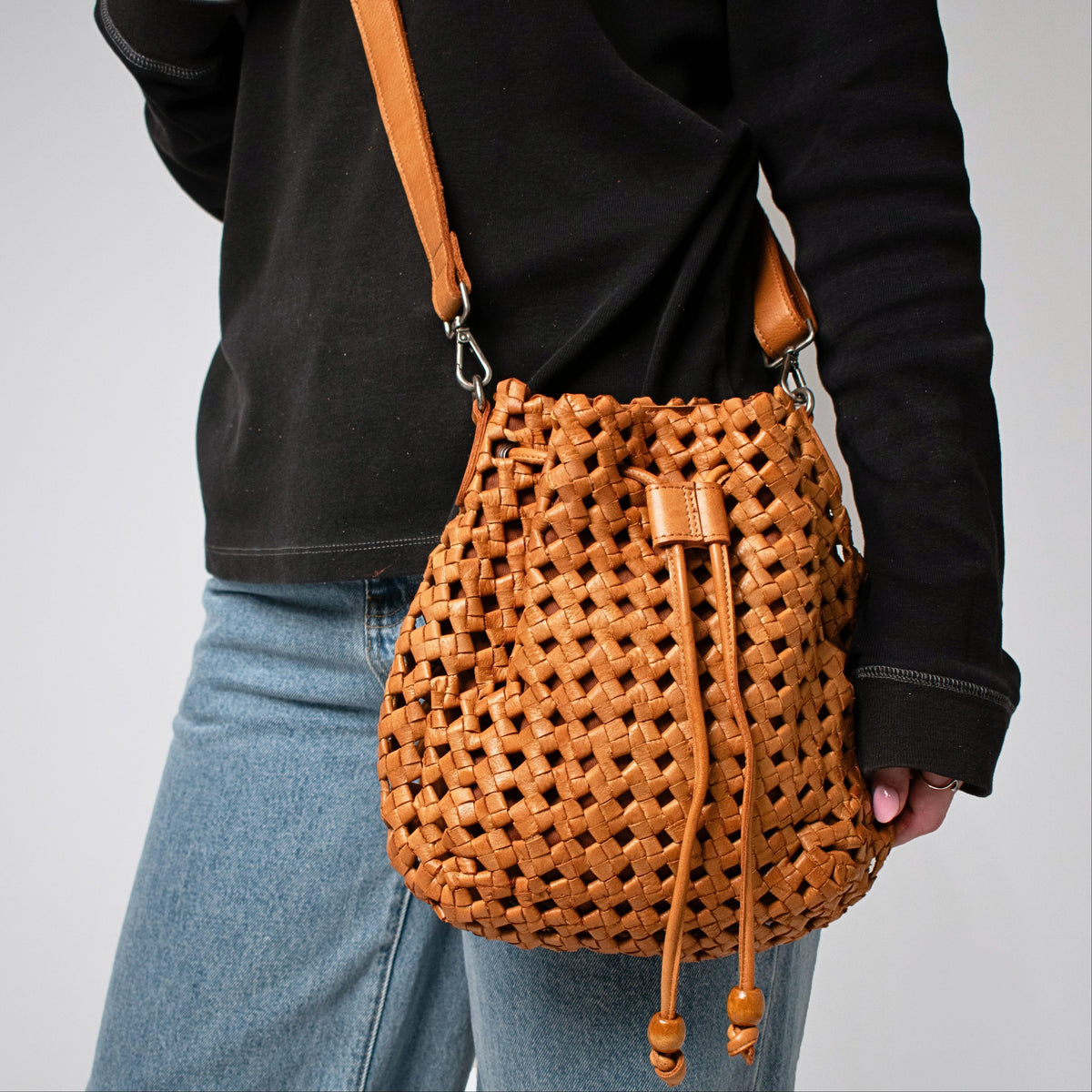 Catalina Leather Crossbody Bag
