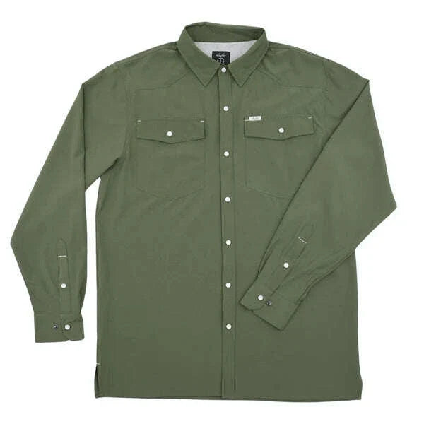 Coahuila Long Sleeve - Olive Green