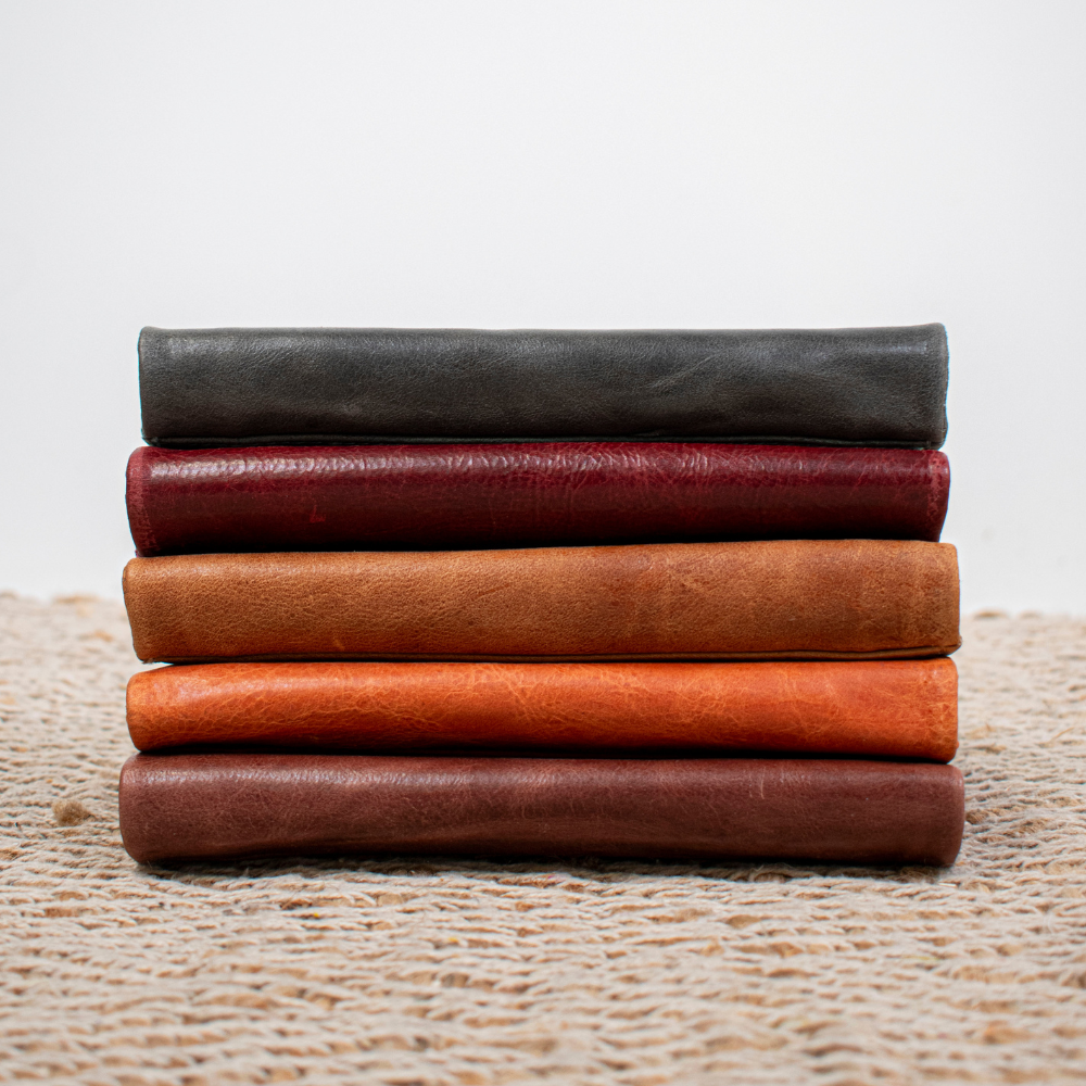 Eloise Crackled Napa Leather Wallet