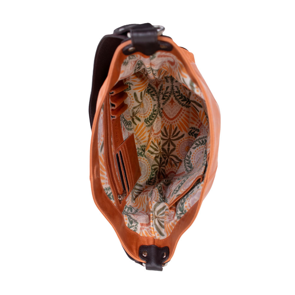 Simone Md Leather Shoulder Bag