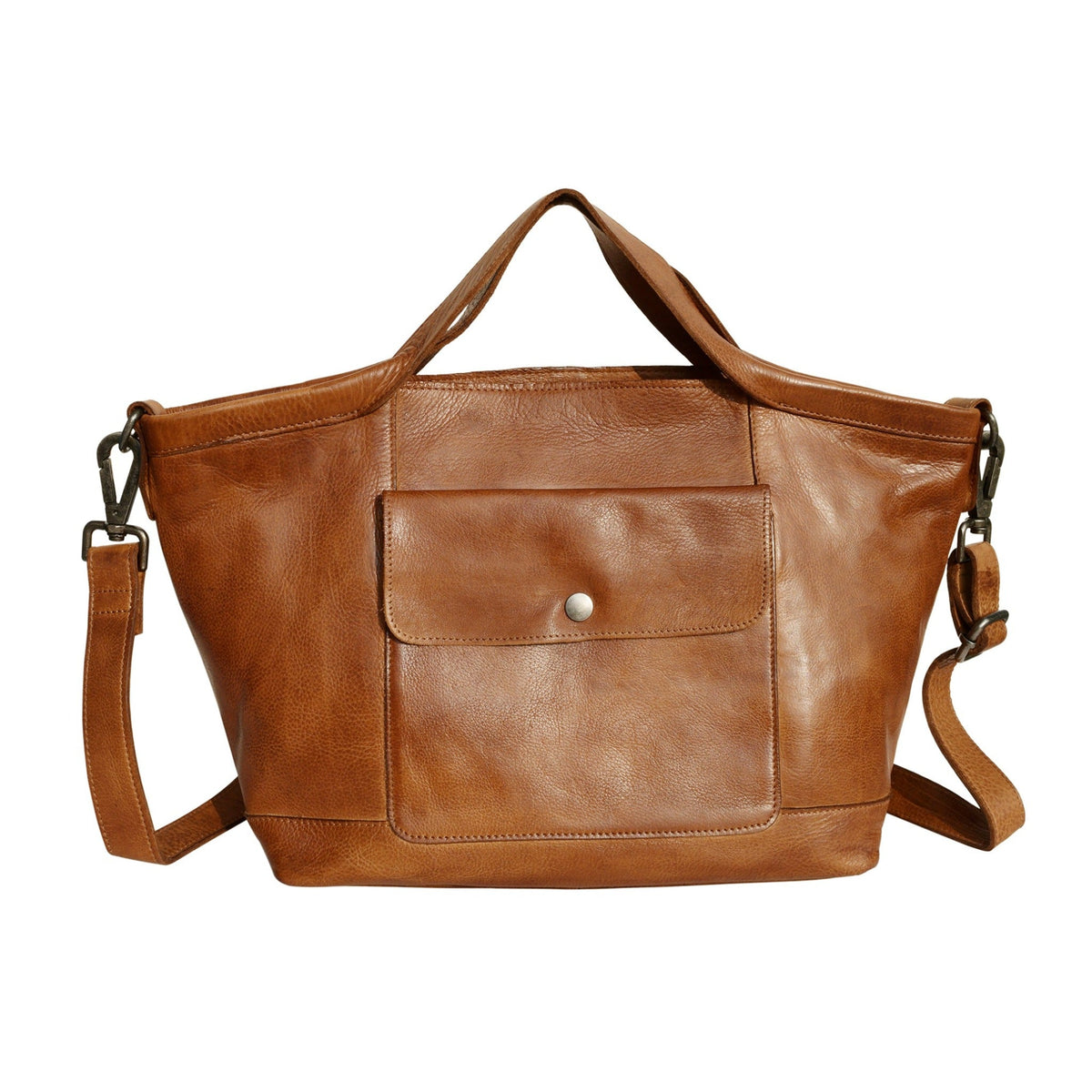 Claire Leather Crossbody Bag
