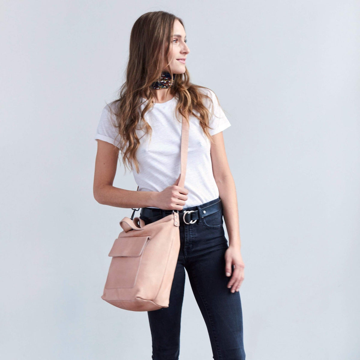 Bianca Leather Crossbody Bag