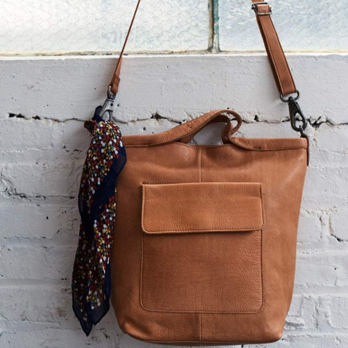 Bianca Leather Crossbody Bag