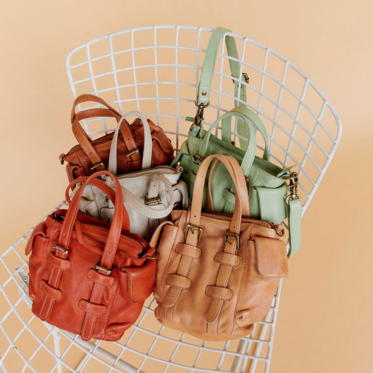 Jolene Leather Crossbody Bag